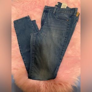 Abercrombie and Fitch Dark Blue Skinny Jeans